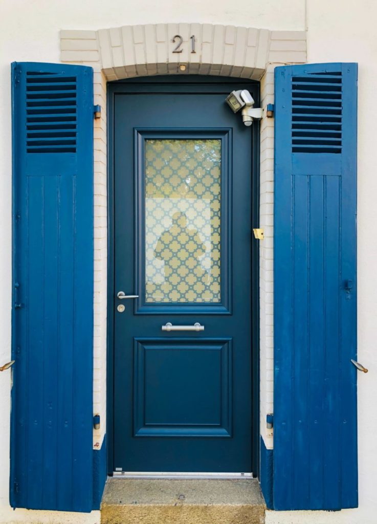 Porte dentree aluminium ATHENA au Guilvinec - Réalisations - Quimper Concarneau