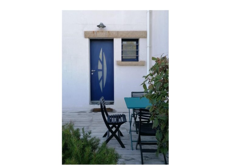 Porte dentree aluminium a Quimper - Portes d'entrée - Quimper Concarneau