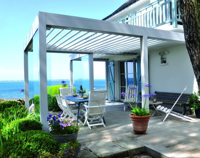 pergolas bioclimatiques Riviera bretonne - Pergolas / Store Bannes - Quimper Concarneau