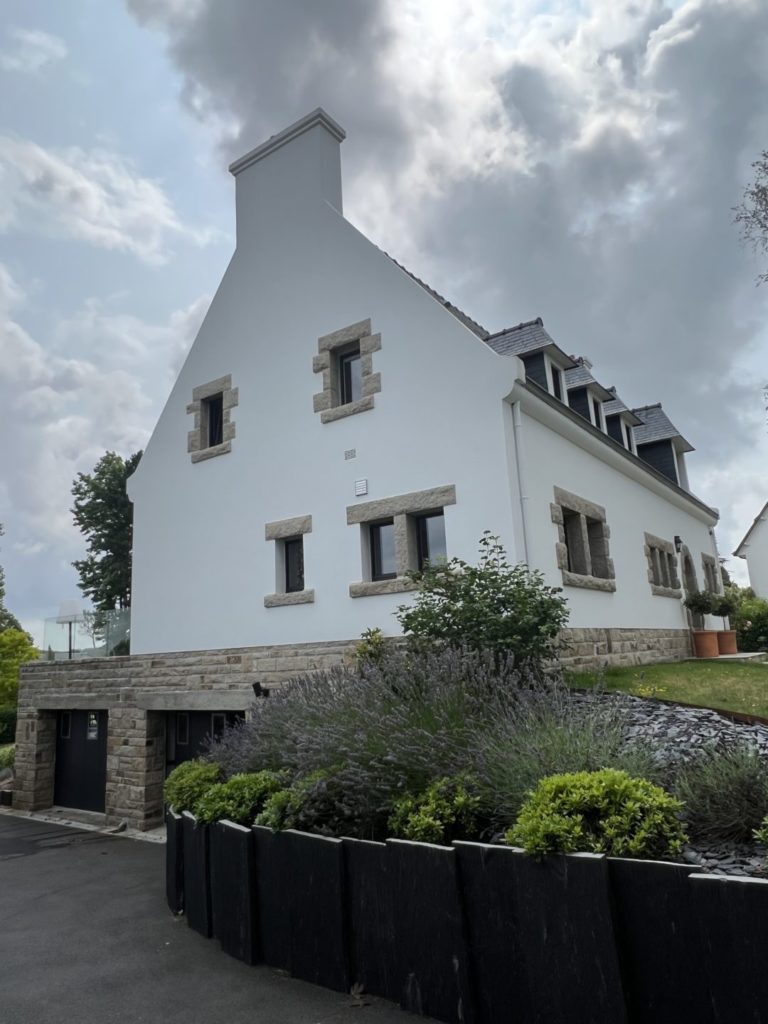 Menuiseries aluminium BOUVET gamme Novaltuce à Quimper après