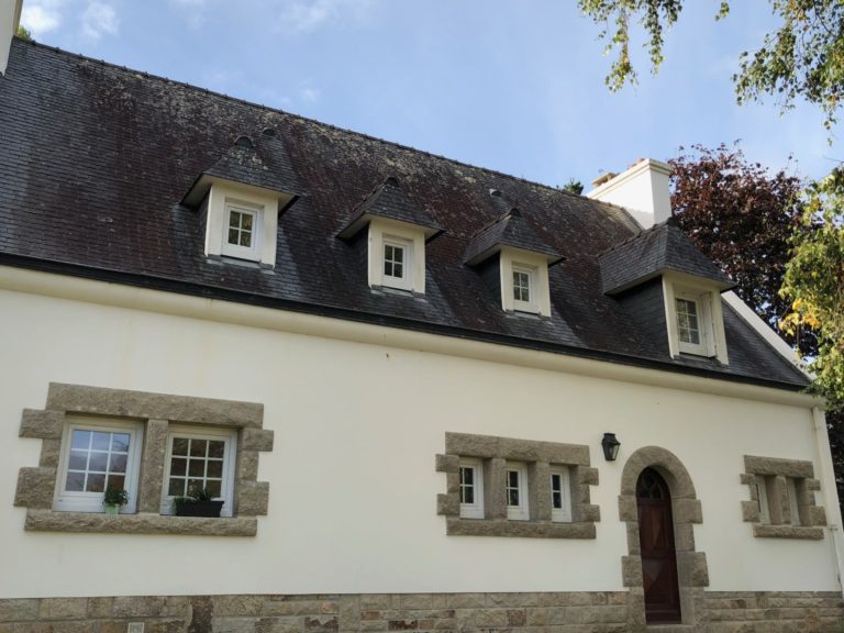 Menuiseries aluminium BOUVET gamme Novaltuce à Quimper avant