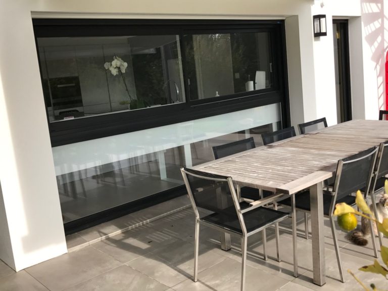 Réalisation menuiserie aluminium BOUVET gamme Novaltuce à La Foret Fouesnant (4)