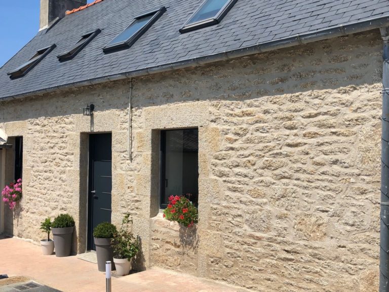 Realisation menuiserie aluminium a Plomeur - Fenêtres - Quimper Concarneau